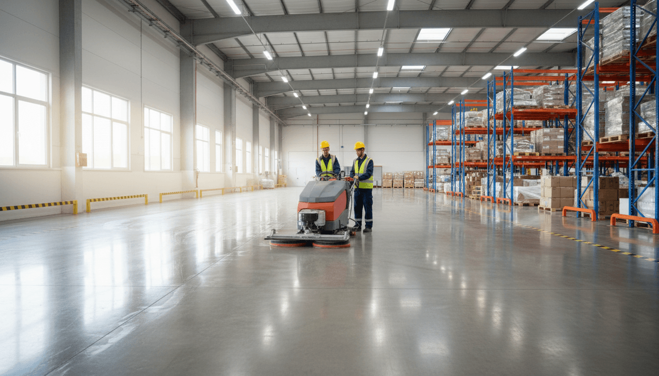 Industrial facility cleaning