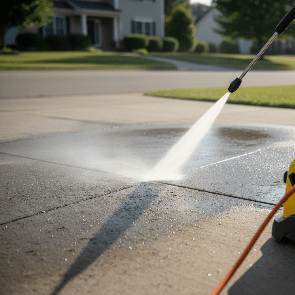 Sidewalk cleaning